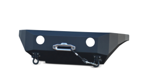 Toyota FJ Cruiser Front Bumper - Body Armor 4x4 - Pro Series Winch - Black - `07-`14